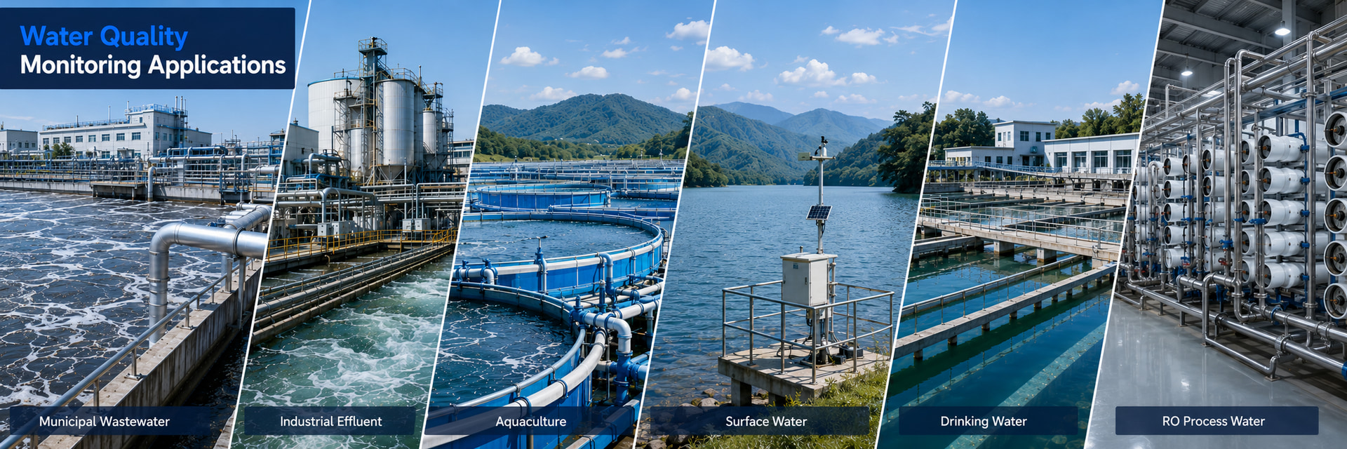 Online water quality sensor monitoring system