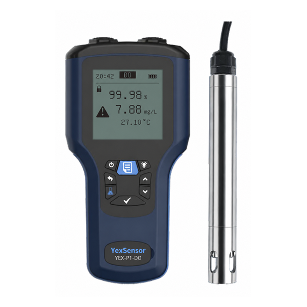 YEX-P1-DO Portable Fluorescence Dissolved Oxygen Meter | YexSensor